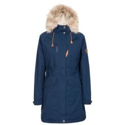 Trespass Faithful - kurtka damska navy. Niebieskie kurtki damskie Trespass, s, bez wzorów, z bawełny, bez kaptura. Za 377.95 zł.