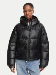 Kappa Kurtka zimowa Marlene 36226VW Czarny Comfort Fit. Czarne kurtki damskie Kappa, na zimę, l, bez wzorów, z syntetyku, bez kaptura. Za 349.99 zł.