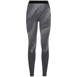 Spodnie termoaktywne damskie Odlo Blackcomb Eco, leggins. Szare spodnie sportowe damskie ODLO, na zimę, s, bez wzorów, narciarskie. W wyprzedaży za 280.55 zł.