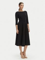 Rinascimento Sukienka koktajlowa CFC0127892003 Czarny Regular Fit. Czarne sukienki damskie Rinascimento, bez wzorów, z syntetyku, wizytowe, bez ramiączek. Za 699.99 zł.