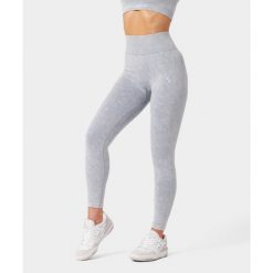 Legginsy Bezszwowe sportowe dla kobiet Carpatree Yasmine z wysokim stanem. Niebieskie legginsy damskie Carpatree, l, bez wzorów. Za 214.99 zł.