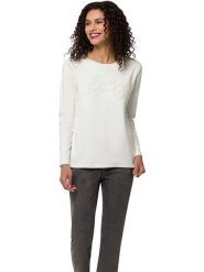 Heine Bluza w kolorze białym rozmiar: 38. Białe bluzy damskie Heine, bez wzorów, z bawełny, bez kaptura. Za 43.99 zł.