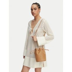 Torebka Calvin Klein. Brązowe torebki klasyczne damskie Calvin Klein, bez dodatków. Za 409.99 zł.