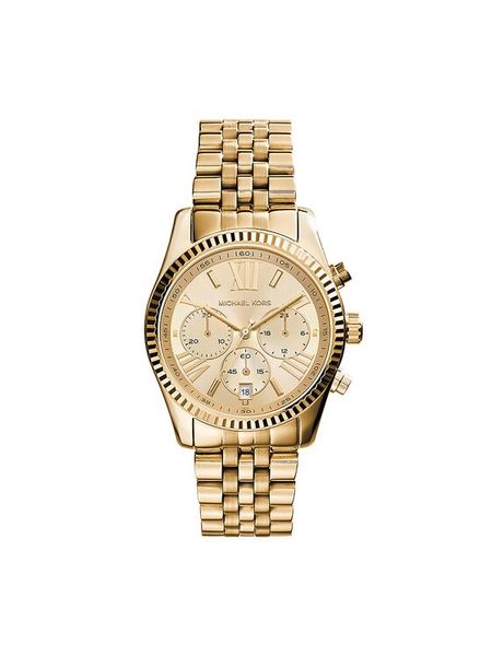 Michael Kors Zegarek Lexington MK7378 Złoty. Żółte, analogowe zegarki damskie Michael Kors, złote. Za 1,169.00 zł.