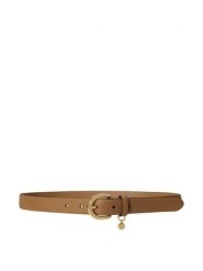 LAUREN RALPH LAUREN Pasek 412802952058 Brązowy jasny. Brązowe paski damskie Lauren Ralph Lauren, bez wzorów. Za 329.99 zł.