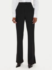 Boss Spodnie materiałowe Tubeka4 50518874 Czarny Slim Fit. Czarne spodnie materiałowe damskie Boss, bez wzorów, z materiału. Za 489.99 zł.