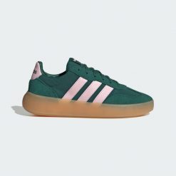 Buty Barreda Decode. Brązowe obuwie trekkingowe damskie Adidas, z gumy, bez zapięcia. Za 369.00 zł.