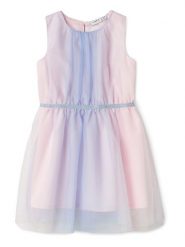 NAME IT Sukienka codzienna Vabos 13218325 Różowy Regular Fit. Czerwone sukienki dziewczęce Name it, bez wzorów, z syntetyku, bez ramiączek, proste. Za 79.99 zł.