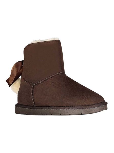 Geographical Norway Botki zimowe "Oponpon" w kolorze brązowym rozmiar: 38. Brązowe botki damskie Geographical Norway, na zimę, z futra, bez obcasa, bez zapięcia. Za 121.99 zł.