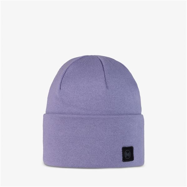 Czapka BUFF KNITTED BEANIE NIELS. Fioletowe czapki damskie Buff, bez wzorów. W wyprzedaży za 96.50 zł.