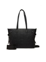 Valentino Torebka Samba Re VBS8ZG01 Czarny. Czarne torebki klasyczne damskie Valentino, ze skóry, bez dodatków. Za 439.99 zł.