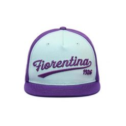 Czapka Fiorentina Asetyflat 2024/25. Fioletowe czapki z daszkiem damskie Kappa, bez wzorów, z materiału. Za 167.50 zł.