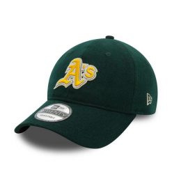Czapka z daszkiem Oakland Athletics MLB Melton 9Twenty. Zielone czapki z daszkiem damskie New Era, bez wzorów. Za 131.70 zł.