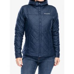 Kurtka ocieplana damska Columbia Copper Crest II Hooded Jacket. Niebieskie kurtki damskie Columbia, bez wzorów, bez kaptura. W wyprzedaży za 408.75 zł.