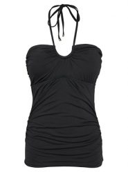 MICHAEL Michael Kors Tankini MM7M760 Czarny. Czarne bikini MICHAEL Michael Kors, bez wzorów, z syntetyku. Za 389.99 zł.