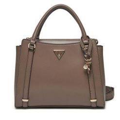 Torebka Guess. Brązowe torebki klasyczne damskie Guess, bez dodatków. Za 349.99 zł.