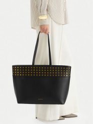 Badura Torebka C-MADIA-2533A Czarny. Czarne shopper bag Badura, bez wzorów, z materiału, bez dodatków. Za 279.99 zł.