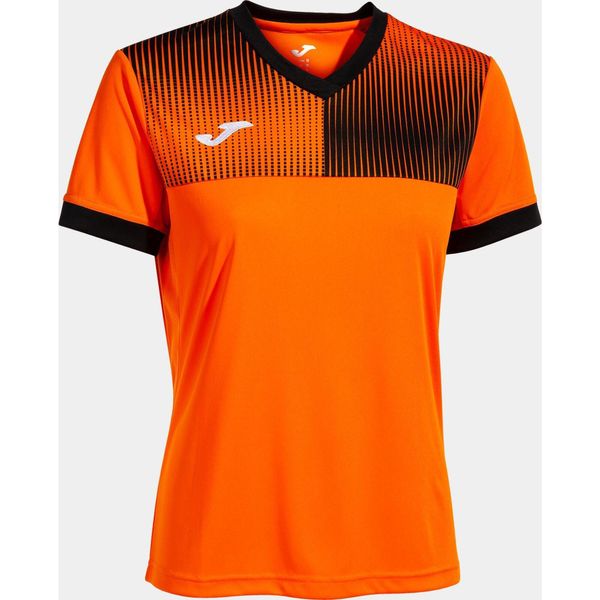 T-shirt Ekologiczny Damski Joma Eco Supernova Pomarańczowo-Czarny L. Brązowe koszulki damskie Joma, l, bez wzorów, z poliesteru, bez kołnierzyka. Za 176.99 zł.