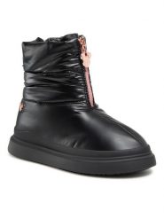 Mickey&Friends Śniegowce CS5855-02DSTC Czarny. Czarne kozaki dziewczęce Mickey&Friends, bez wzorów, z materiału, bez obcasa, bez zapięcia. Za 89.99 zł.