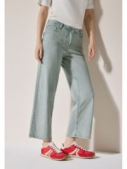 Cecil Dżinsy - Comfort fit - w kolorze zielonym rozmiar: W30/L28. Zielone jeansy damskie Cecil. Za 180.06 zł.