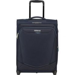 Walizka na 2 kółkach American Tourister SummerRide S. Niebieskie walizki American Tourister, bez wzorów, z materiału. W wyprzedaży za 505.40 zł.