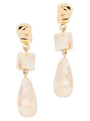 TATUUM Kolczyki "Tone" rozmiar: onesize. Brązowe kolczyki damskie TATUUM, z mosiądzu. Za 34.99 zł.