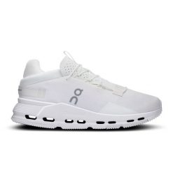 ON CLOUDNOVA 2 All White Sneakersy damskie. Białe obuwie sportowe damskie On, bez zapięcia, trekkingowe. Za 619.99 zł.