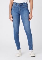 WRANGLER HIGH RISE SKINNY DAMSKIE SPODNIE JEANSOWE JEANSY GROW WILD W27HXN43R 112145961. Jeansy damskie Wrangler, bez wzorów, z jeansu. Za 199.99 zł.