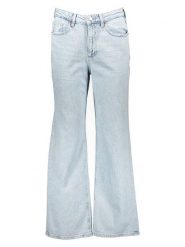Vero Moda Dżinsy - Wide Leg fit - w kolorze błękitnym rozmiar: W33/L32. Niebieskie jeansy damskie Vero Moda. Za 110.81 zł.