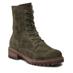 Trapery Clara Barson. Zielone trapery damskie Clara Barson, bez zapięcia. Za 119.99 zł.