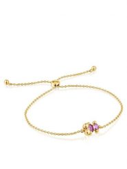 TOUS Bransoletka Bold Bear Lab 1004253800 Złoty. Żółte bransoletki damskie tous, srebrne. Za 899.99 zł.