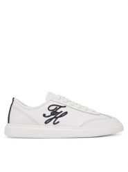 Tommy Hilfiger Sneakersy Icon FW0FW09402 Biały. Białe obuwie sportowe damskie Tommy Hilfiger, ze skóry, bez zapięcia. Za 449.99 zł.
