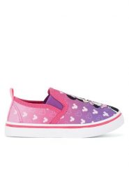 Mickey&Friends Tenisówki CP91-SS25-332DSTC Różowy. Czerwone buty sportowe dziewczęce Mickey&Friends, bez wzorów, z materiału, bez zapięcia. Za 59.99 zł.