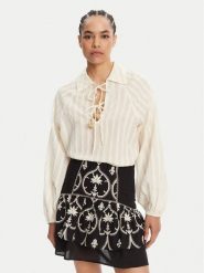 Devotion TWINS Koszula Phenomenon 025.009G Écru Loose Fit. Koszule damskie Devotion Twins, s, bez wzorów, z bawełny, bez kołnierzyka, bez ramiączek. Za 489.99 zł.