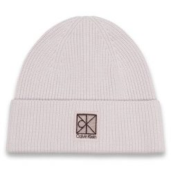 Czapka Calvin Klein. Czerwone czapki damskie Calvin Klein, na zimę, bez wzorów. Za 169.99 zł.