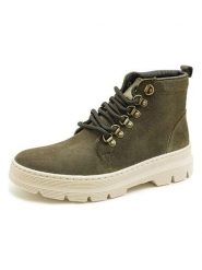 Natural world Botki w kolorze khaki rozmiar: 37. Brązowe botki damskie Natural World, bez obcasa, bez zapięcia. Za 114.17 zł.