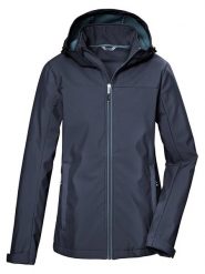 Killtec Kurtka softshellowa "KOS 102" w kolorze granatowym rozmiar: 40. Niebieskie kurtki sportowe damskie Killtec, m, bez wzorów, bez kaptura. Za 176.50 zł.