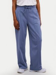 Kaffe Spodnie materiałowe Jenny 10508621 Niebieski Relaxed Fit. Niebieskie spodnie materiałowe damskie Kaffe, bez wzorów, z materiału. Za 129.99 zł.