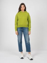 Patrizia Pepe Bluza | 1M3980J01G | Kobieta | Zielony. Zielone bluzy damskie Patrizia Pepe, m, bez wzorów, z bawełny, z kapturem. W wyprzedaży za 349.00 zł.