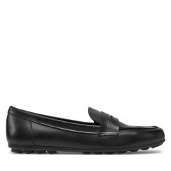 Mokasyny Tamaris. Czarne mokasyny damskie Tamaris, bez obcasa. Za 239.99 zł.