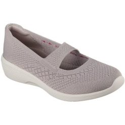 Mieszkania Skechers Arya - Lovesome, Kobiety. Fioletowe obuwie sportowe casual damskie Skechers, bez zapięcia. Za 390.00 zł.