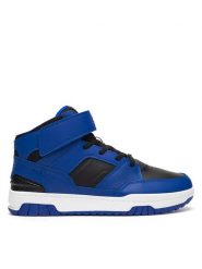 Shaq Sneakersy BREAKER MID AQ95013Y-DB Niebieski. Niebieskie buty sportowe chłopięce Shaq, ze skóry, bez zapięcia. Za 199.99 zł.