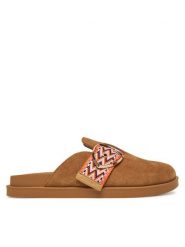 Blauer Klapki S5GLADE04/SUE Brązowy. Brązowe klapki damskie Blauer, bez wzorów, ze skóry, bez obcasa, bez zapięcia. Za 279.99 zł.