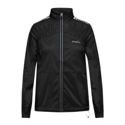 Kurtka damska DIADORA L. LIGHTWEIGHT WIND JACKET. Czarne kurtki damskie Diadora, l, bez wzorów, z poliamidu, bez kaptura. Za 69.99 zł.