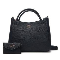 Torebka Guess. Czarne torebki klasyczne damskie Guess, bez dodatków. Za 449.99 zł.