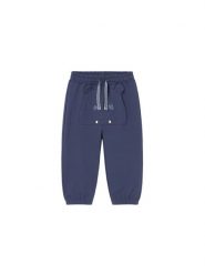 Mayoral Spodnie dresowe 1525 Granatowy Regular Fit. Niebieskie spodnie dresowe chłopięce Mayoral, z bawełny. Za 79.99 zł.