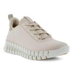 Buty do biegania damskie Ecco Sneaker Gruuv Lea. Brązowe obuwie sportowe damskie ECCO, z gumy, bez zapięcia, do biegania. Za 774.00 zł.