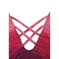 Strój kąpielowy Basic. Czerwone bikini LASCANA, bez wzorów. Za 376.00 zł.