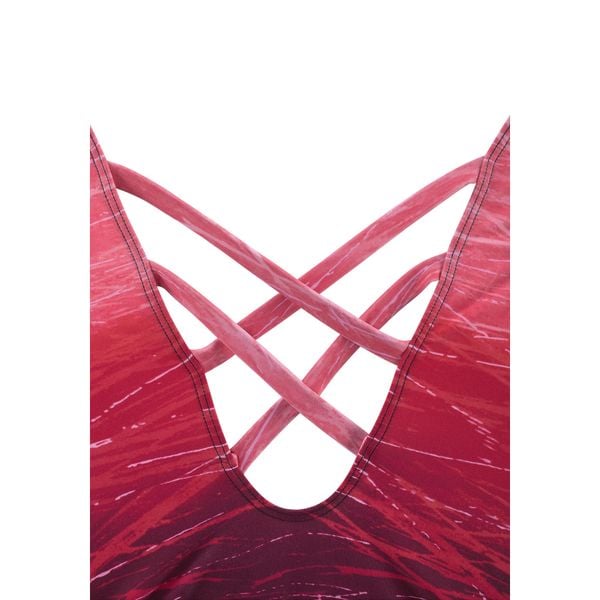 Strój kąpielowy Basic. Czerwone bikini LASCANA, bez wzorów. Za 376.00 zł.