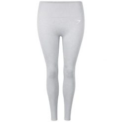 Legginsy treningowe damskie Gymshark Vital Seamless. Szare legginsy damskie Gymshark, l, bez wzorów. Za 139.99 zł.